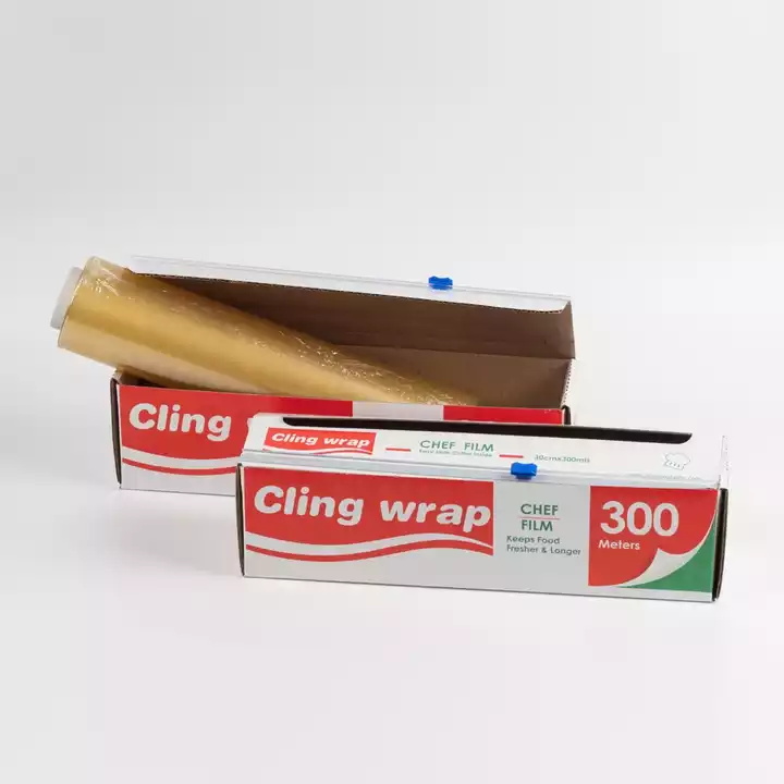 Transparent Food PVC Film Wrapping PVC Stretch Cling