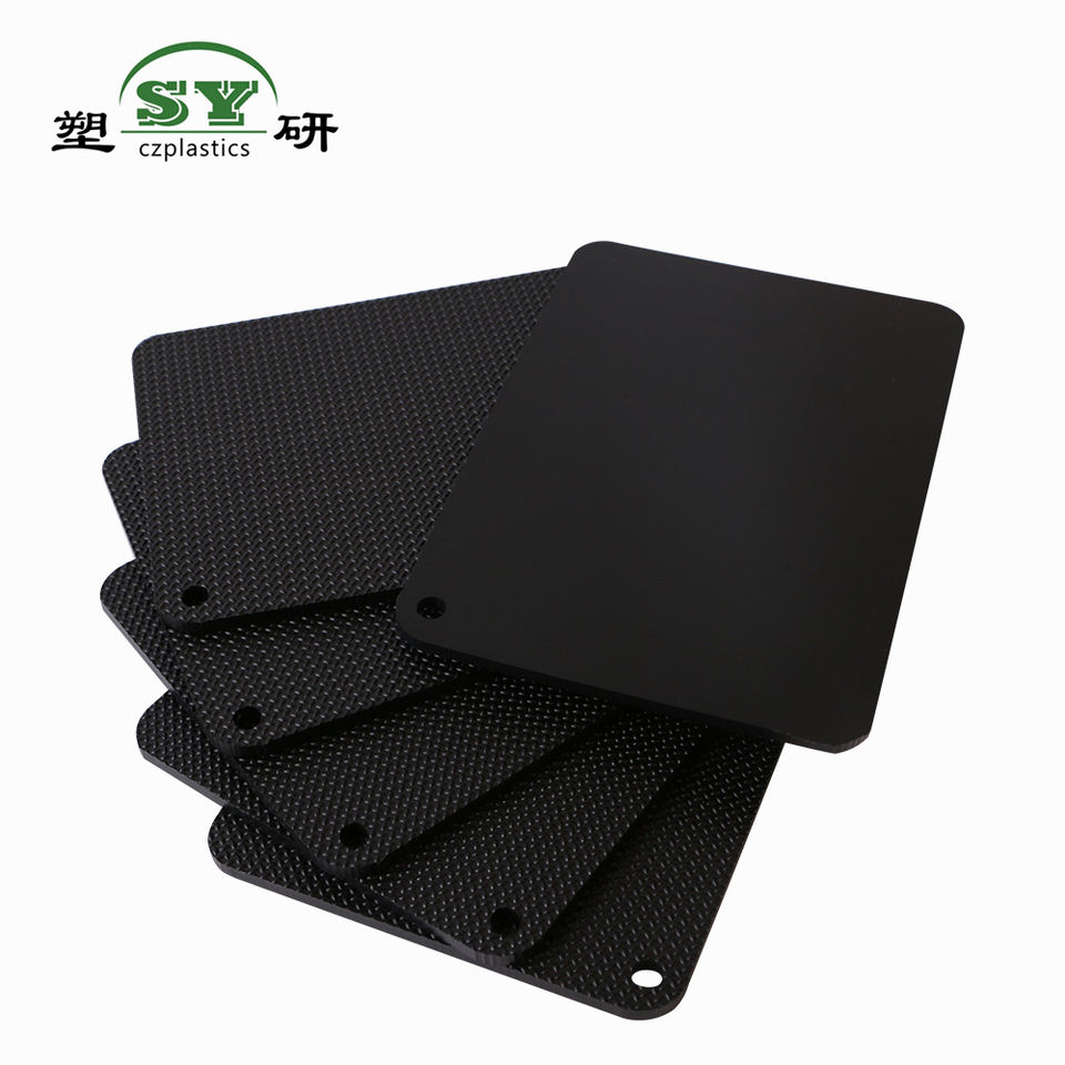 2mm-3mm polyethylene sheet black
