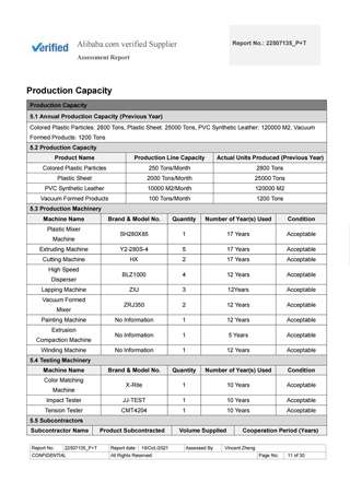 BV Factory Report about Flame Retardant Black PE Blister Sheet (2)