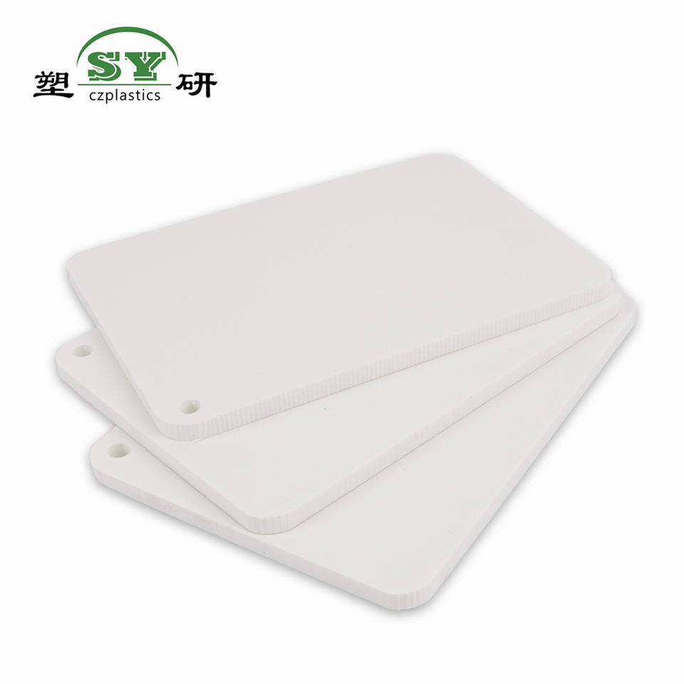 What is a white ABS plastic sheet and its applications?