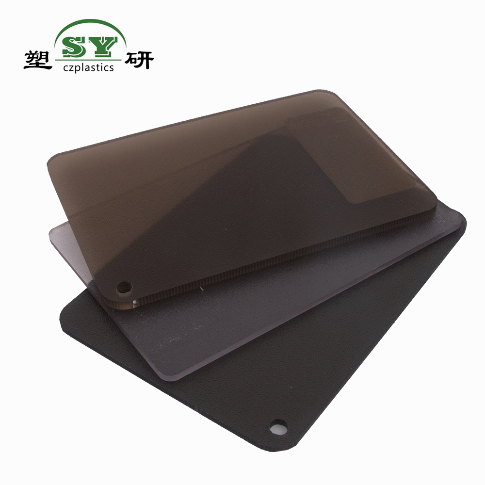 Extruded Plastic Leather Pattern ABS Sheet