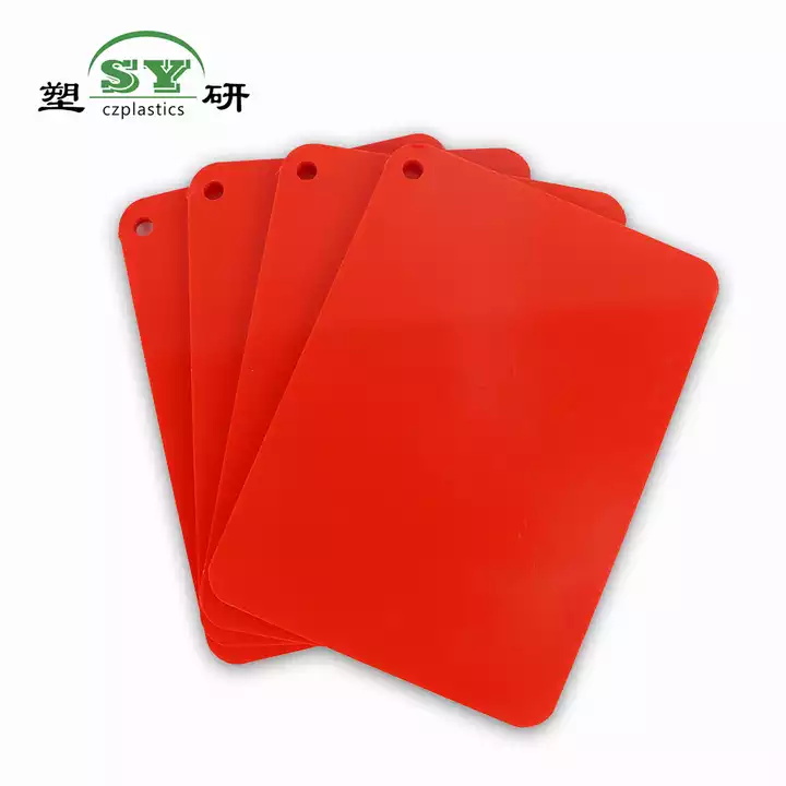 Natural Color Board Plate PVC ABS Plastic Sheet With Abrasion Resistance